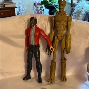 Red and Black Action Figure Set iron man series  sku 402